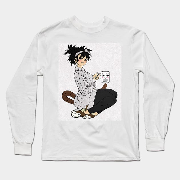 Best Saiyan Mamma White Long Sleeve T-Shirt by TeeJay93